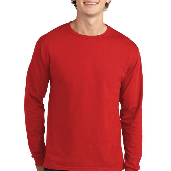 Essential T 100% Cotton Long Sleeve T Shirt Thumbnail
