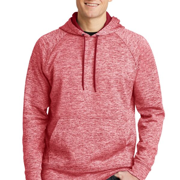 PosiCharge ® Electric Heather Fleece Hooded Pullover Thumbnail
