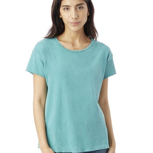 Rocker Garment-Dyed Distressed Tee Thumbnail