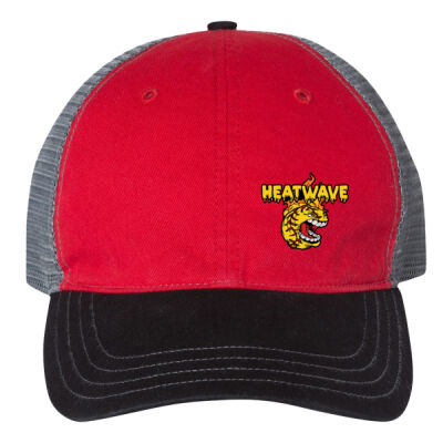 Team Logo - Softstyle Garment-Washed Trucker Cap Thumbnail